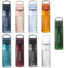 LifeStraw Go Wasserflasche aus recyceltem Kunststoff mit Filter, 0,65L