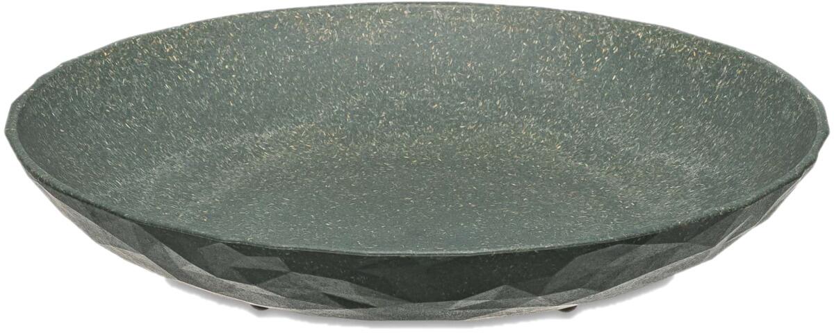 Koziol Club Organic Teller, Ø22cm, 4-teilig, ash grey