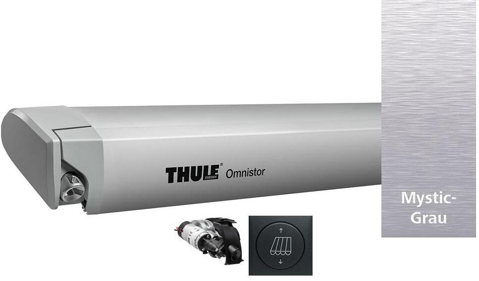 Thule Omnistor 6300 Markise eloxiert, mit 12V-Motor, 500cm, Mystic Grey