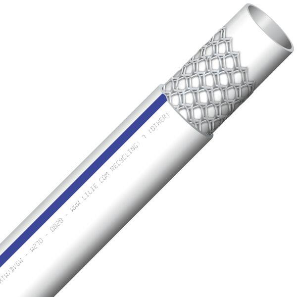 Lilie Native Trinkwasserschlauch, 12/18mm, blau, für Kaltwasser, 50m