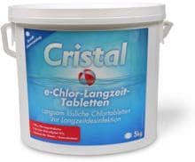 CRISTAL e-Chlorlangzeittabletten, 25x200g