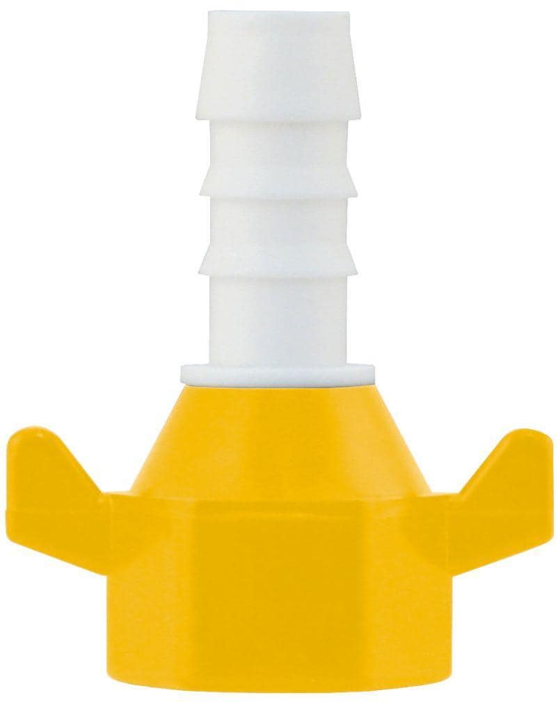 Lilie Aufschraubtülle, gerade, ø12 mm, gelb, 2er Pack