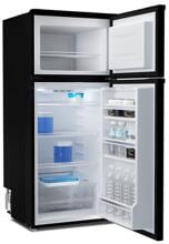 Vitrifrigo DP150i CHR Kompressor-Kühl-Gefrier-Kombination ohne Montagerahmen, 12/24V, 150L, schwarz