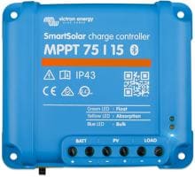 Victron SmartSolar MPPT Solarladeregler mit Bluetooth, 12V/24V, 75/15A