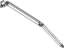 Dometic Gelenkarm links, Auszug 2,5 m, Markisenlänge 4 – 4,5 m für PW 1100