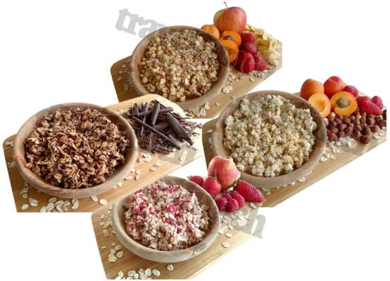 Travellunch Müsli-Mix, 6er Pack