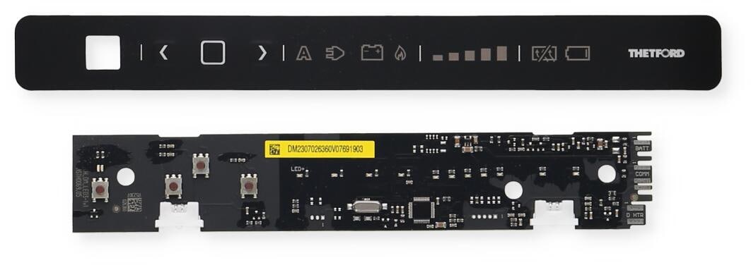 PCB LED + DM für Batterie Pack - Thetford Ersatzteil Nr. 692244 