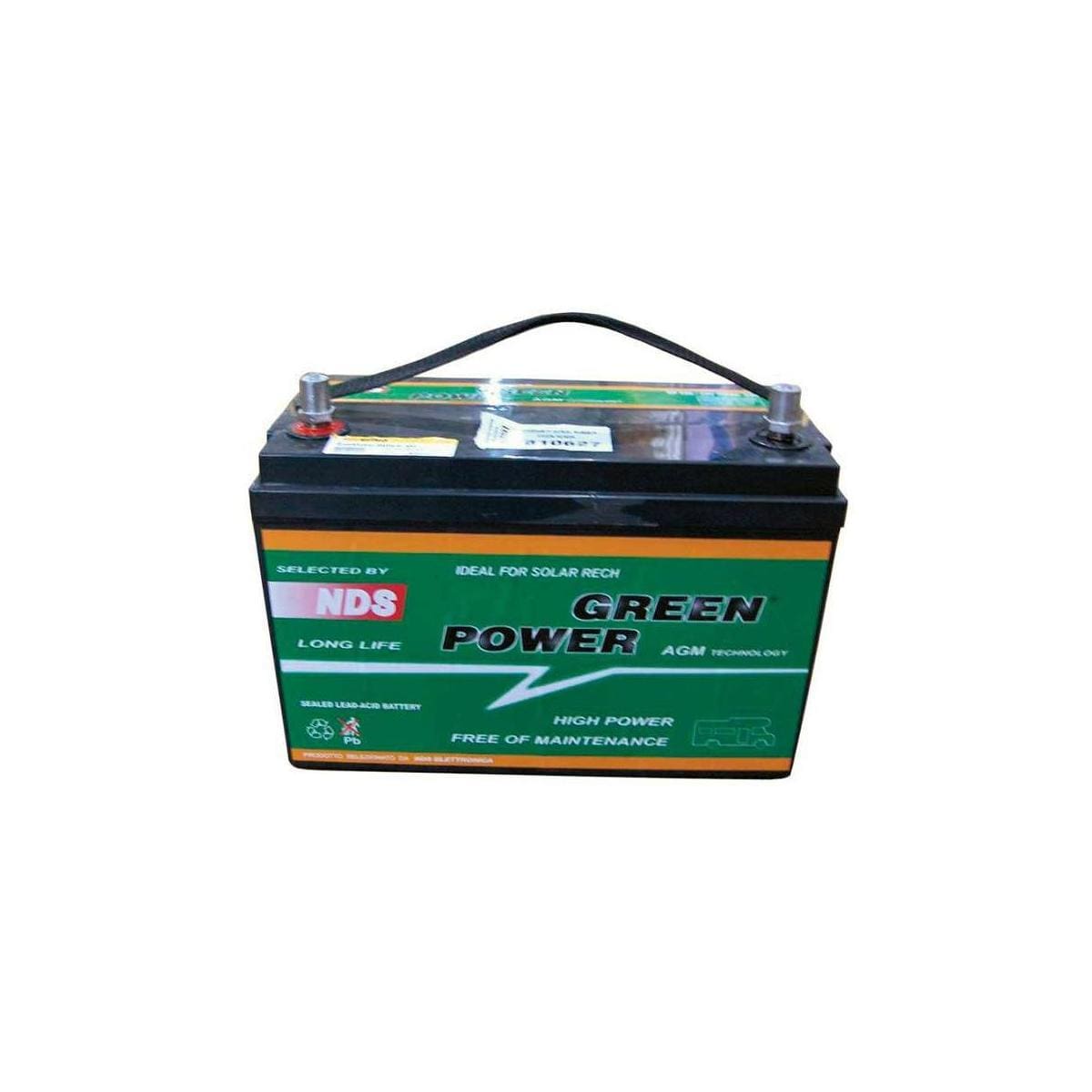AGM 120Ah 12V Batterie NDS DOMETIC Green Power Photovoltaik-Speicher  Wohnmobil