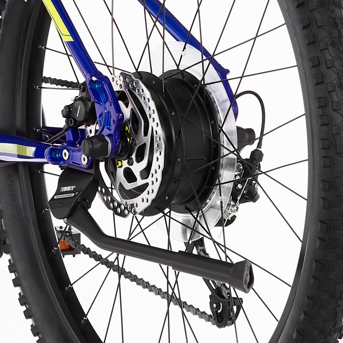 FISCHER Montis 2.1 Junior E-Mountainbike, blau/gelb bei 38cm Campingzubehör 422Wh, 27,5\