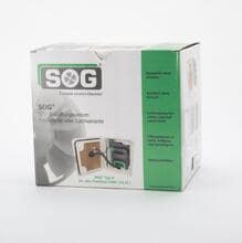 SOG Typ D WC-Entlüftung für Thetford C400, Türvariante, dunkelgrau