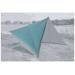 Bent Zip-Canvas Caribbean Sonnensegel, 250×250cm, ocean wave