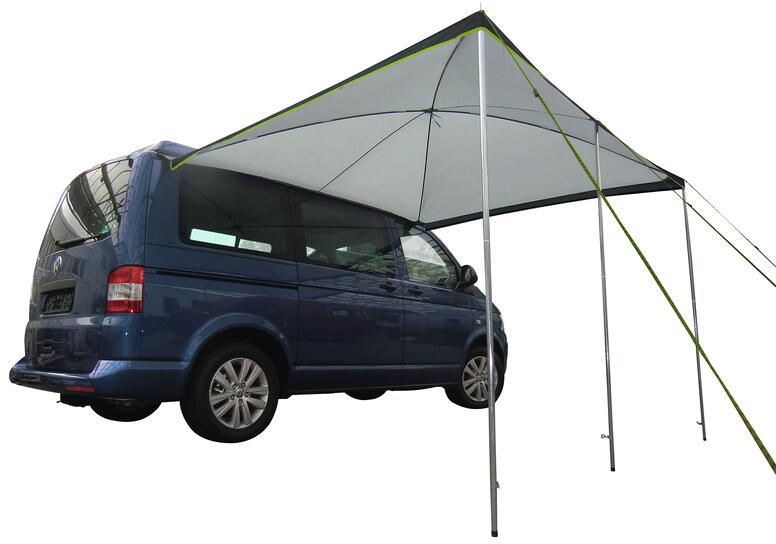 Reimo Palm Beach 2 Sonnenvordach, 300x240cm, grau/lime