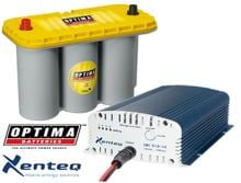 Optima YTS 5.5 (75Ah) Energy-Set Maxi mit Ladegerät