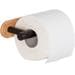 Wenko Orea Turbo-Loc® Toilettenpapierhalter, bambus, schwarz