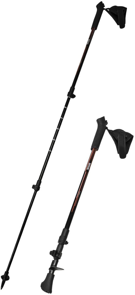 Regatta Nordic-Walkingstöcke, schwarz, 1 Paar