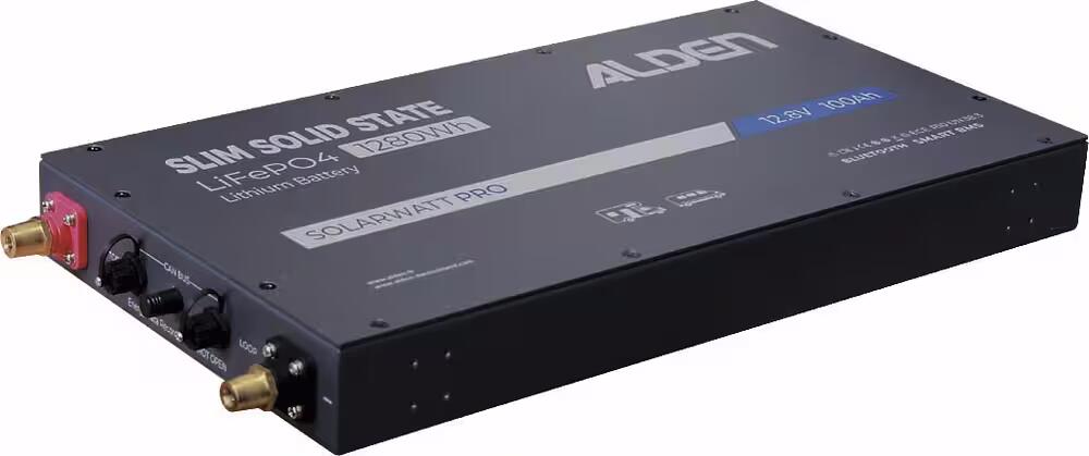 Alden SOLID STATE PRO SUPER-SLIM 100Ah (D) Festkörperbatterie, 579x290x61mm