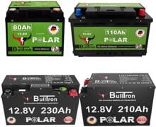 BullTron Polar Lithium-Batterie, inkl. Smart BMS mit Bluetooth App