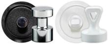 Gelmags Edel Magnet-Pins, inkl. Pads S, 4er-Set