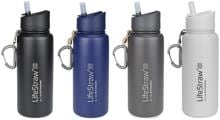 LifeStraw Go Wasserfilterflasche, 700ml, Edelstahl