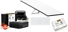 Selfsat Starlink Standard Wohnmobil-Set & Selfsat MWR 5550 Router, mit Satco Antenne, schwarz