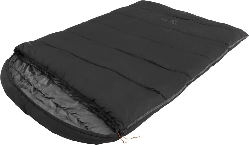 Easy Camp Raven Deckenschlafsack, 220x150cm, Double, schwarz