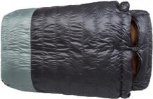 Big Agnes King Solomon 20 Schlafsack, Double Wide, 198cm, Asphalt/Chinois Green, -7°