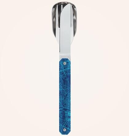 Akinod Feststehendes Besteck 12h34, Downtown Blau