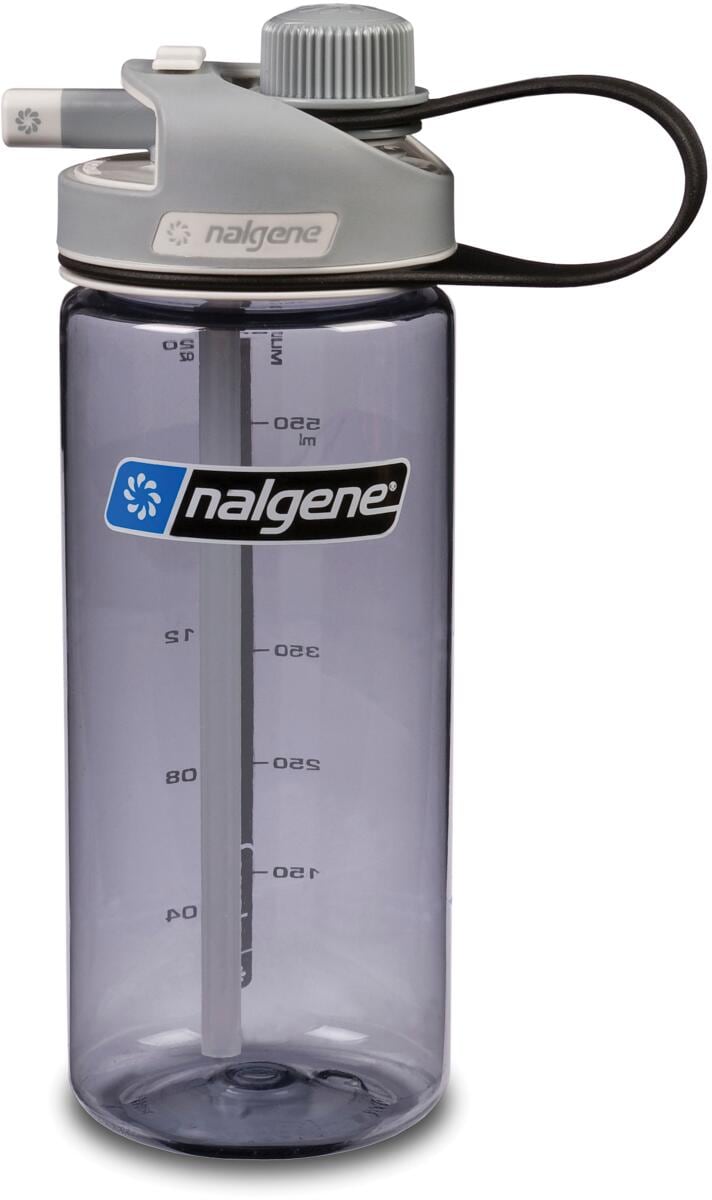Nalgene Multi Drink Sustain Trinkflasche, 600ml, grau
