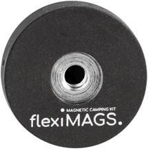 Brugger flexiMAGS Magnet, rund, 22mm, schwarz