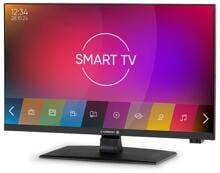 Carbest Smart LED TV 23,6" Full HD Fernseher, Frameless, Triple-Tuner, , WiFi, schwarz