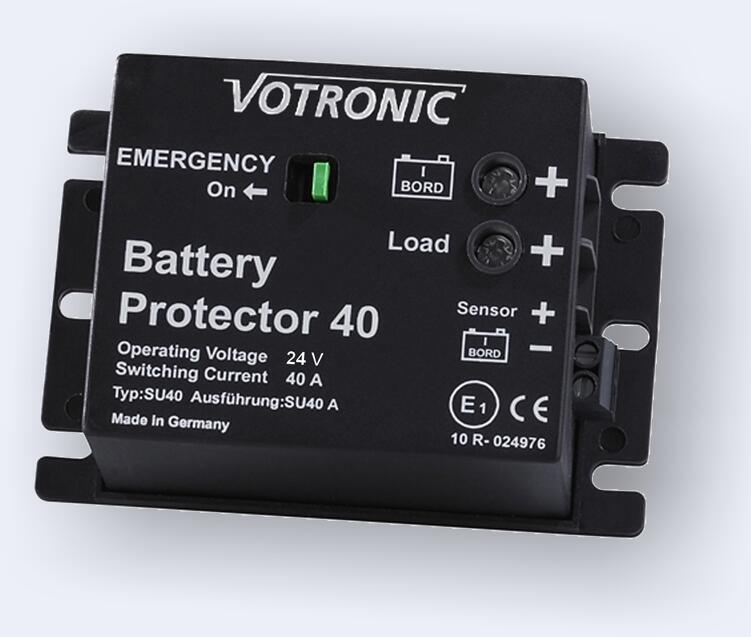 Votronic 3075 Battery Protector 40A 12V Batteriewächter Überspannungsschutz Votronic 3075 Battery Protector 40A 12V Batteriewächter Überspannungsschutz