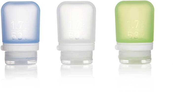 humangear GoToob+ Fläschchen, 3x53ml, grün/blau