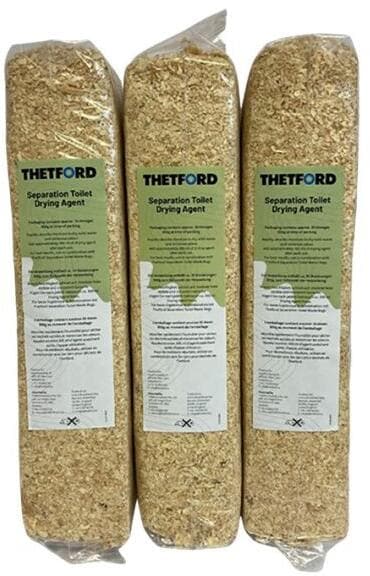Thetford Trocknungsmittel für Trenntoilette, 3er-Pack