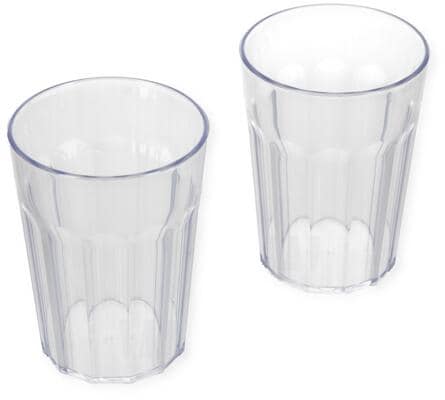 Camp4 Facettenglas, 2er Set, 450ml