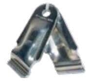 Moog Stoßdämpferhalter für AL-KO Achse, steckbar, silber