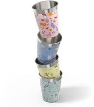 SIGG Kids Cup Becher Set, 4er Set, Daydream, 0,35 L