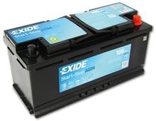 EXIDE EK1050 AGM-Batterie, 105Ah