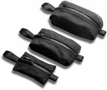 Matador Mesh Organizer Taschen Set, 3er-pack, schwarz