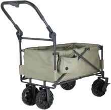 Travellife PORTO Bollerwagen, 93x50x58cm, klappbar, moss green