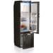 Vitrifrigo Slim 150 Kompressor-Kühlschrank mit Gefrierfach, 140L, 12/24V, 47W, schwarz