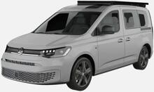 horntools Dachträger ExRoof für VW Caddy V L1/SWB ab Bj. 2020