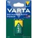 Varta Recharge Accu Power Batterie, 9V, 200mAh
