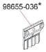 Halteplatte für Frontblende - Fiamma Ersatzteil Nr. 98655-036 - passend zu F45 S / Plus L / Ti / i // F1 // ZIP