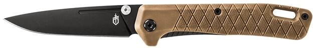 Gerber Zilch Messer, 7,9cm, braun