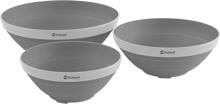 Outwell Collaps Schüsselset, faltbar, 3-teilig, grau