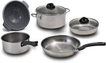 Beaver Brand New Steele 22 Plus, Kochgeschirr-Set, 8-teilig