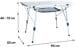 Uquip Roxy+Variety M Tisch-Stuhlset, 3-teilig