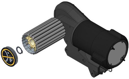 Motor/Getriebe A - Truma Ersatzteil-Nr. 60040-00243 - für G02 (RH3) ab 03/2021