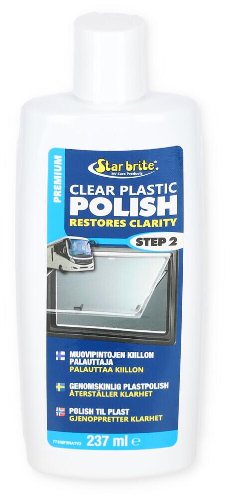 Star Brite Step 2 Clear Pastic Polish Acrylglas-Versiegelung für ES, IT, FR, 237ml
