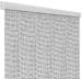 Arisol Rain Türvorhang, 100x220cm, silber/weiß